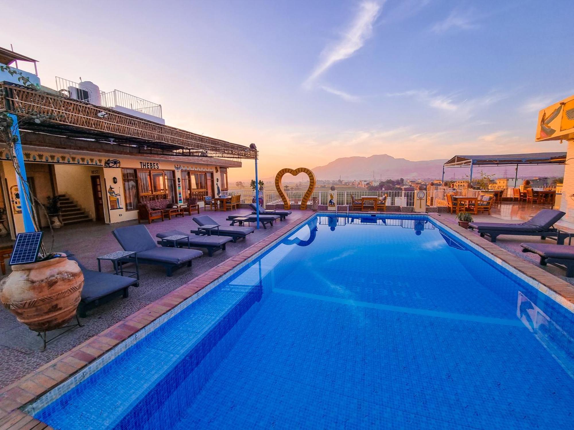 Thebes Hotel Луксор Экстерьер фото