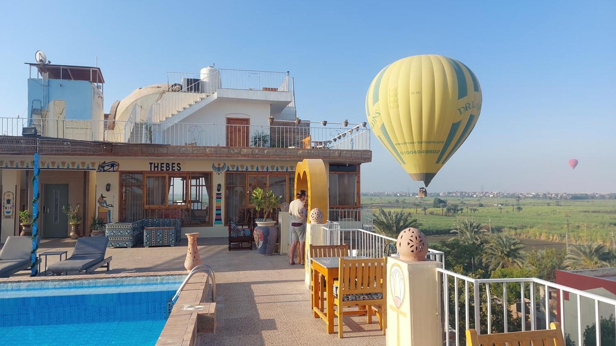 Thebes Hotel Луксор Экстерьер фото
