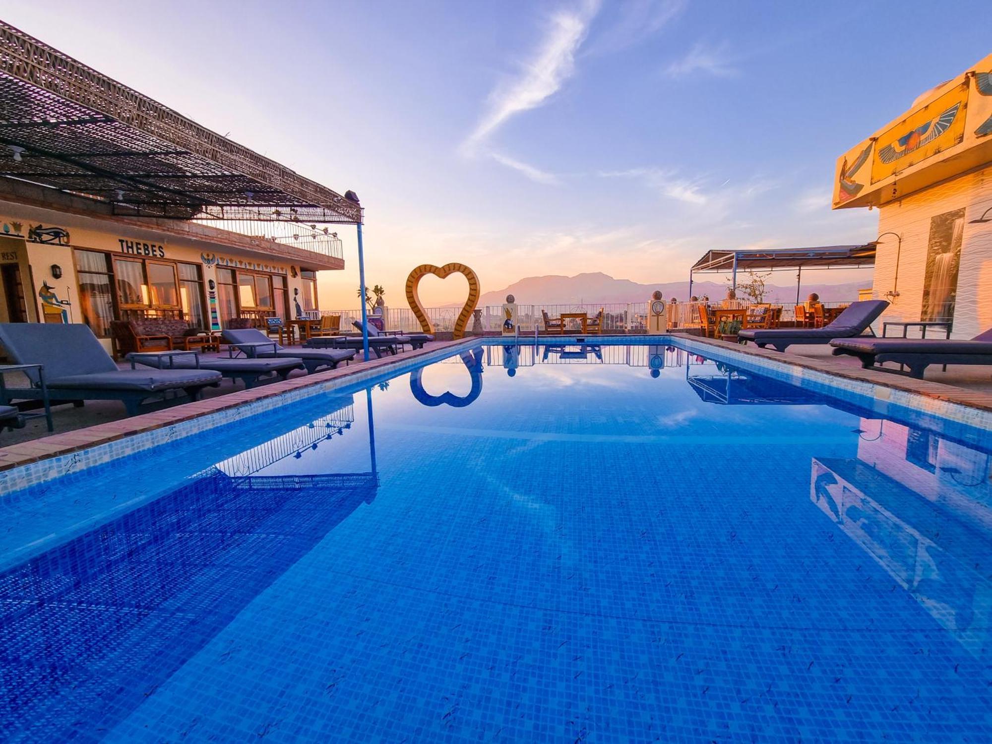 Thebes Hotel Луксор Экстерьер фото