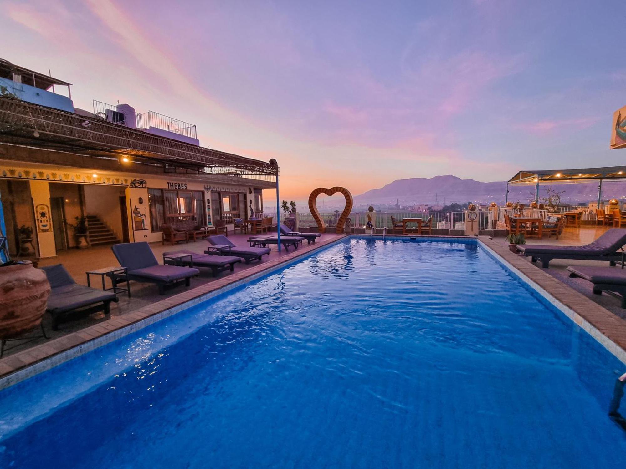 Thebes Hotel Луксор Экстерьер фото