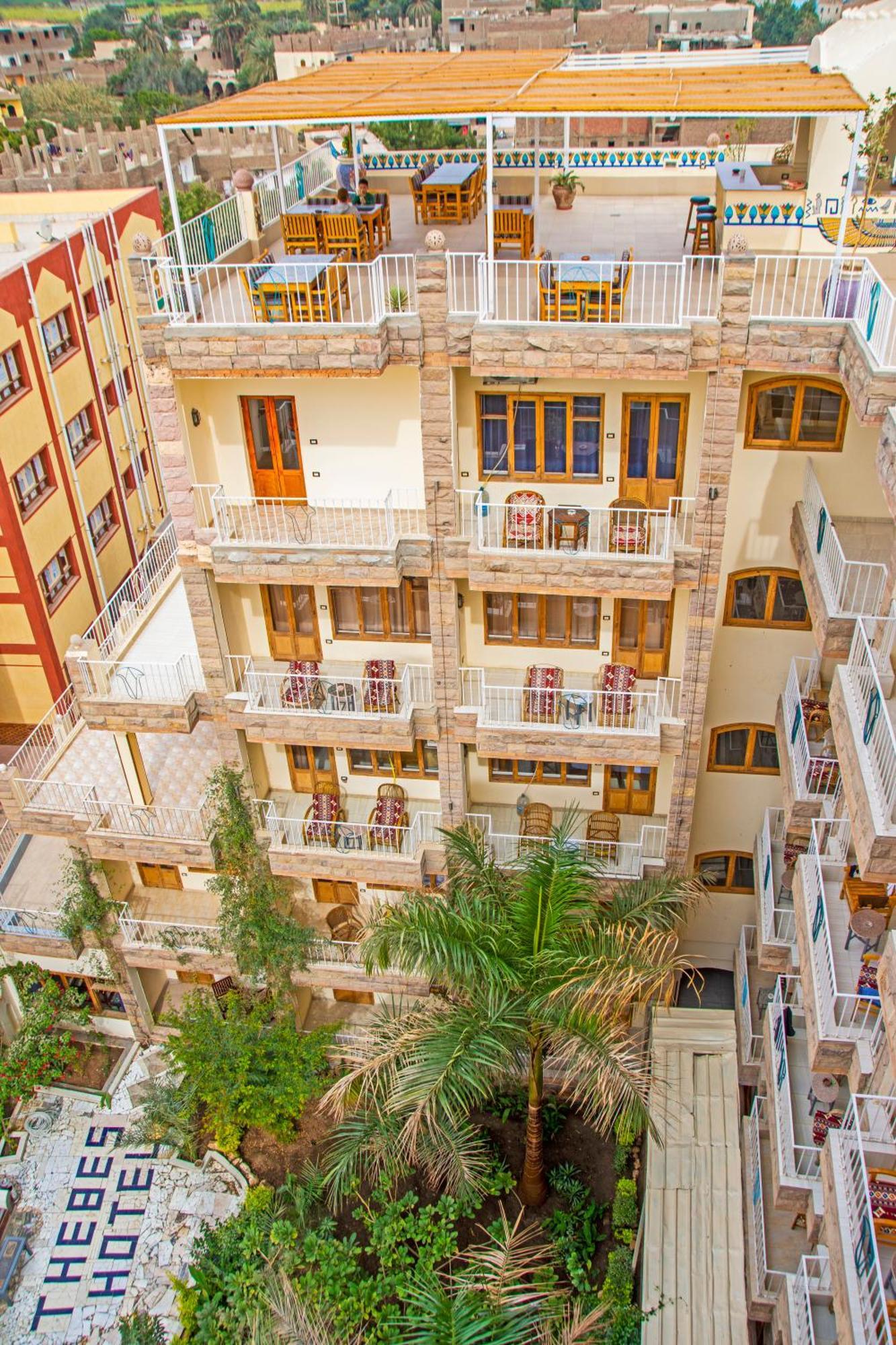 Thebes Hotel Луксор Экстерьер фото