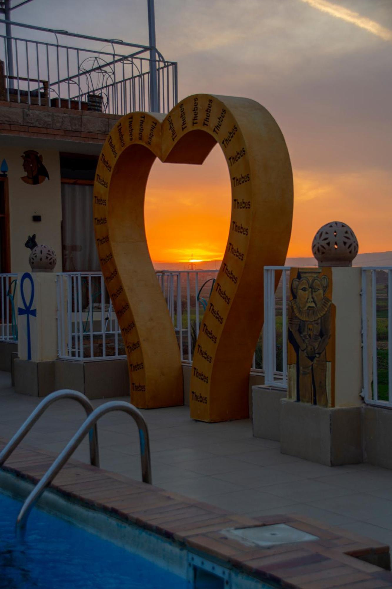 Thebes Hotel Луксор Экстерьер фото