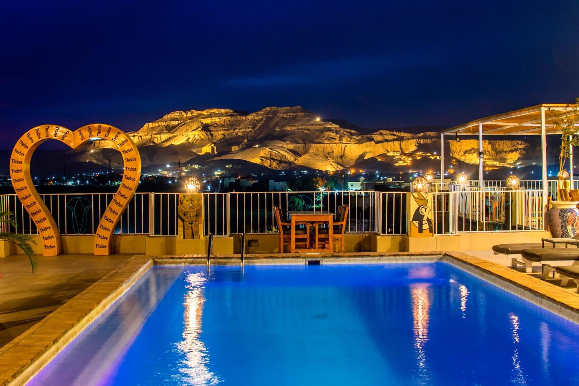Thebes Hotel Луксор Экстерьер фото