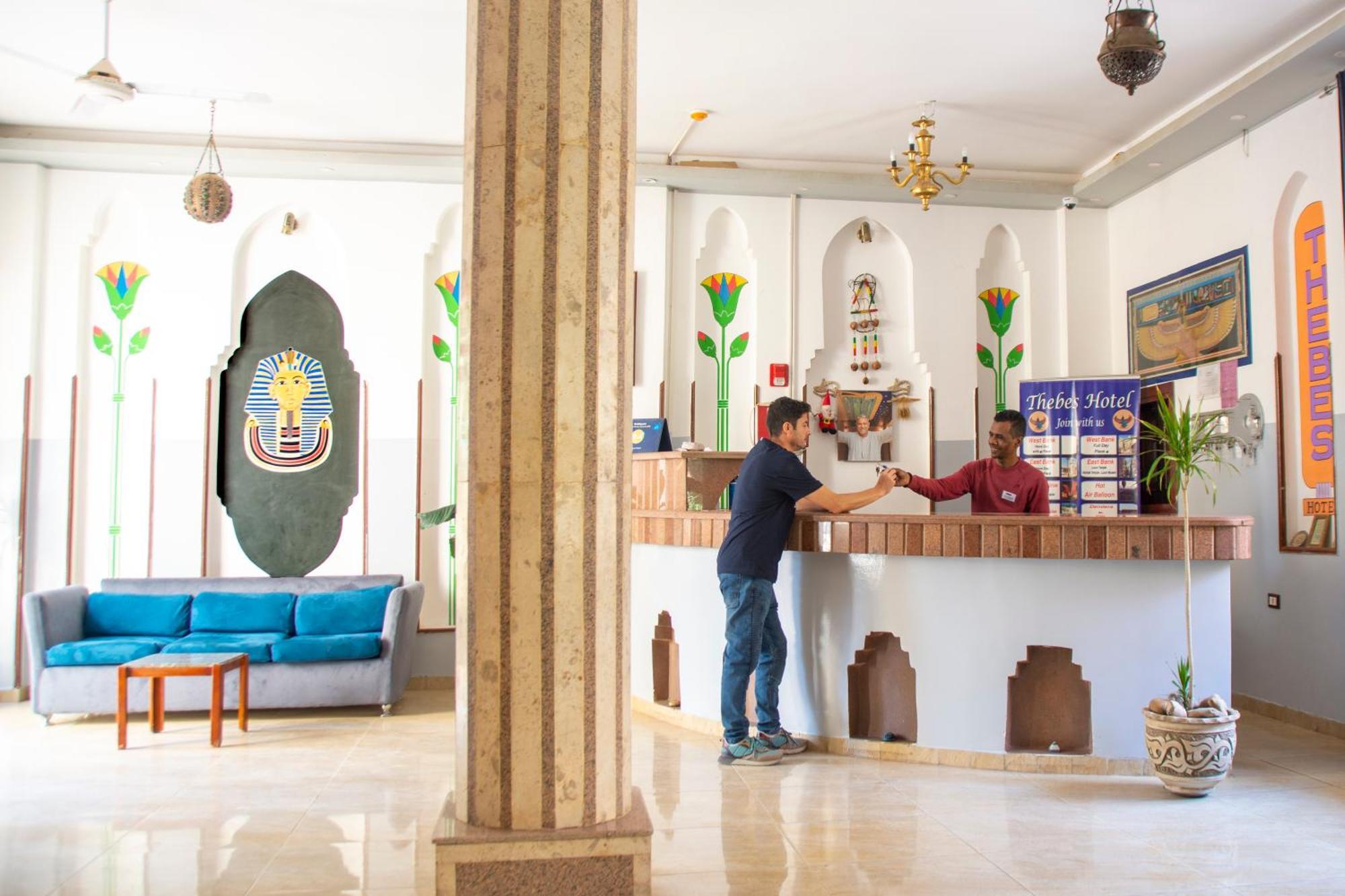Thebes Hotel Луксор Экстерьер фото
